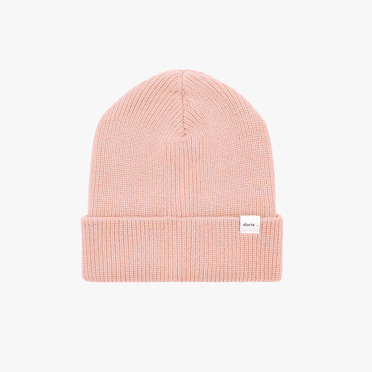 Fine Merino Ribbed Beanie Hat
