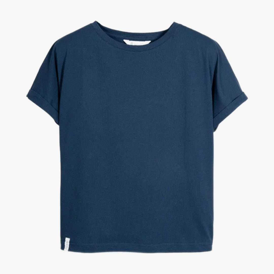 Cris Organic Cotton T-Shirt in Blue