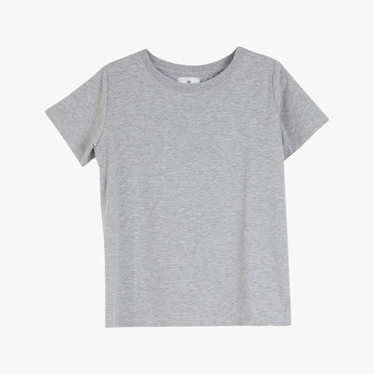 Kim Cotton T-Shirt in Grey