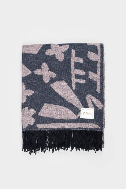 Cody Brushed  Recycled Cotton Throw