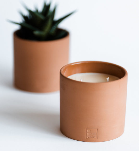 Indio Terracotta Candle