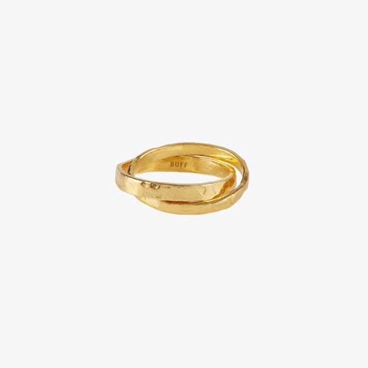 Infinity Interlinked Gold Ring