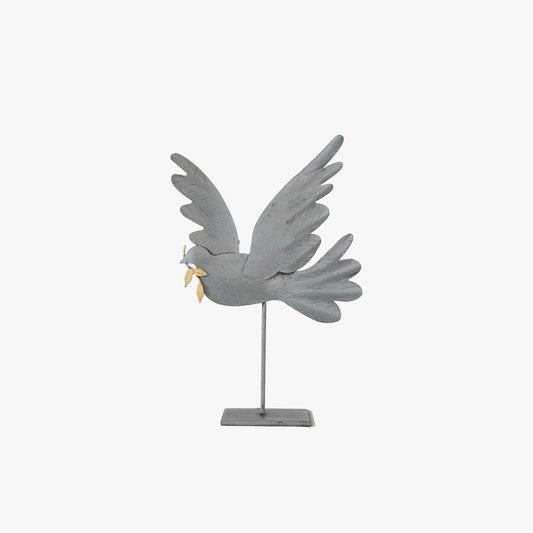 Decorative Mini Dove in Silver (Exclusive)