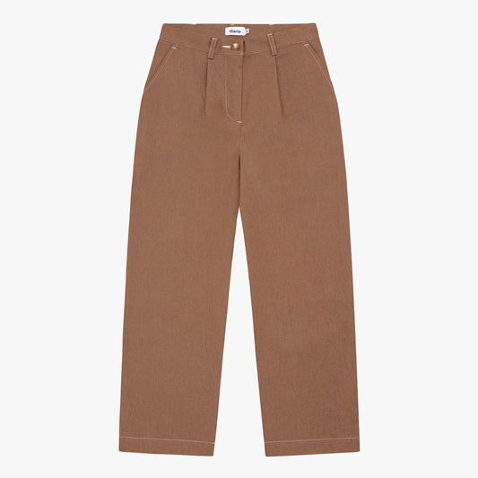 Cocosolo Denim Trousers in Caramel