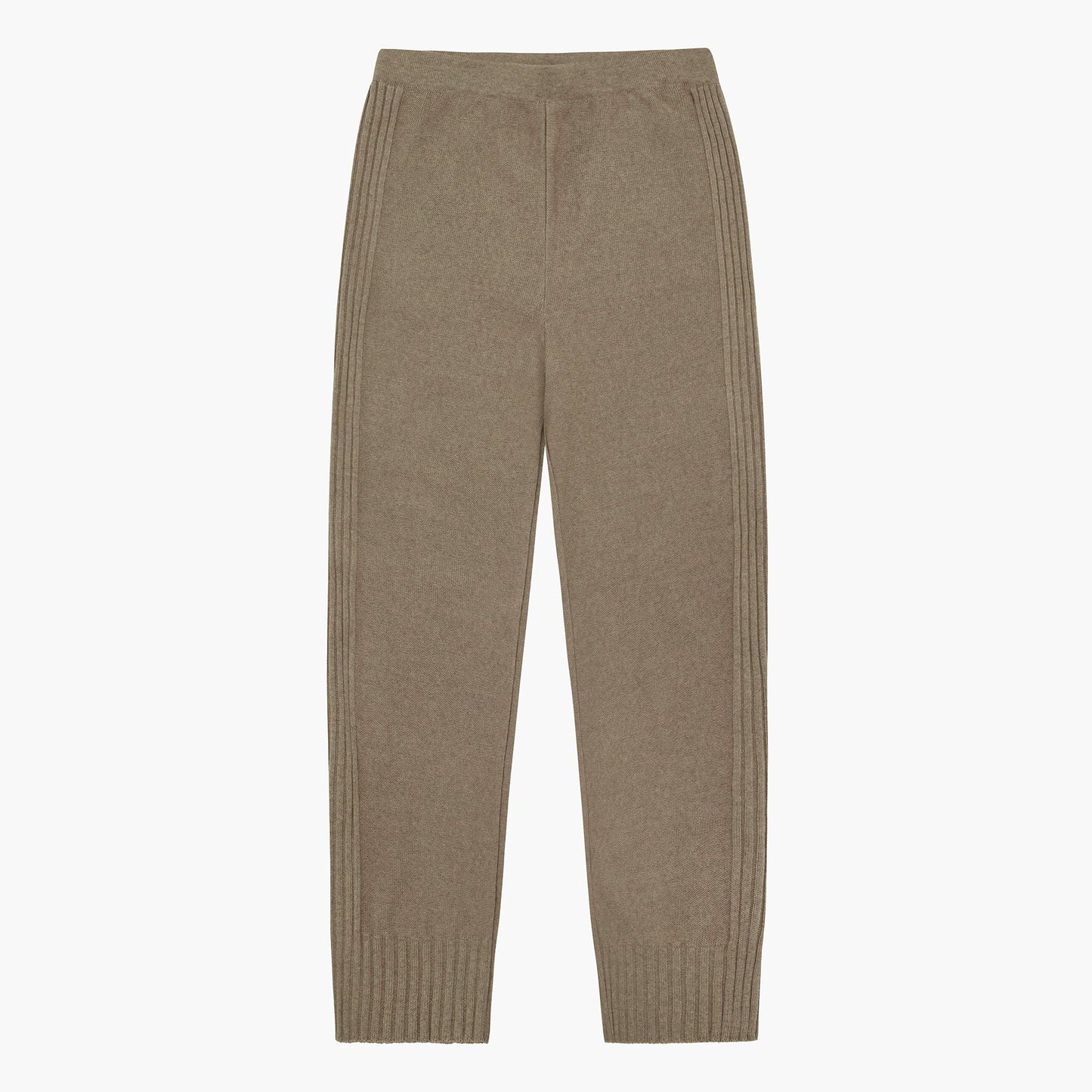 Luka Knitted Pants in Taupe