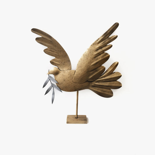Decorative Dove in Bronze