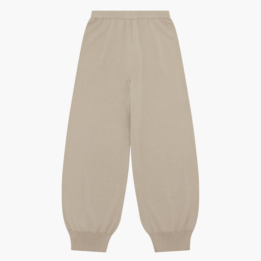 Dansu Knitted Trousers in Taupe