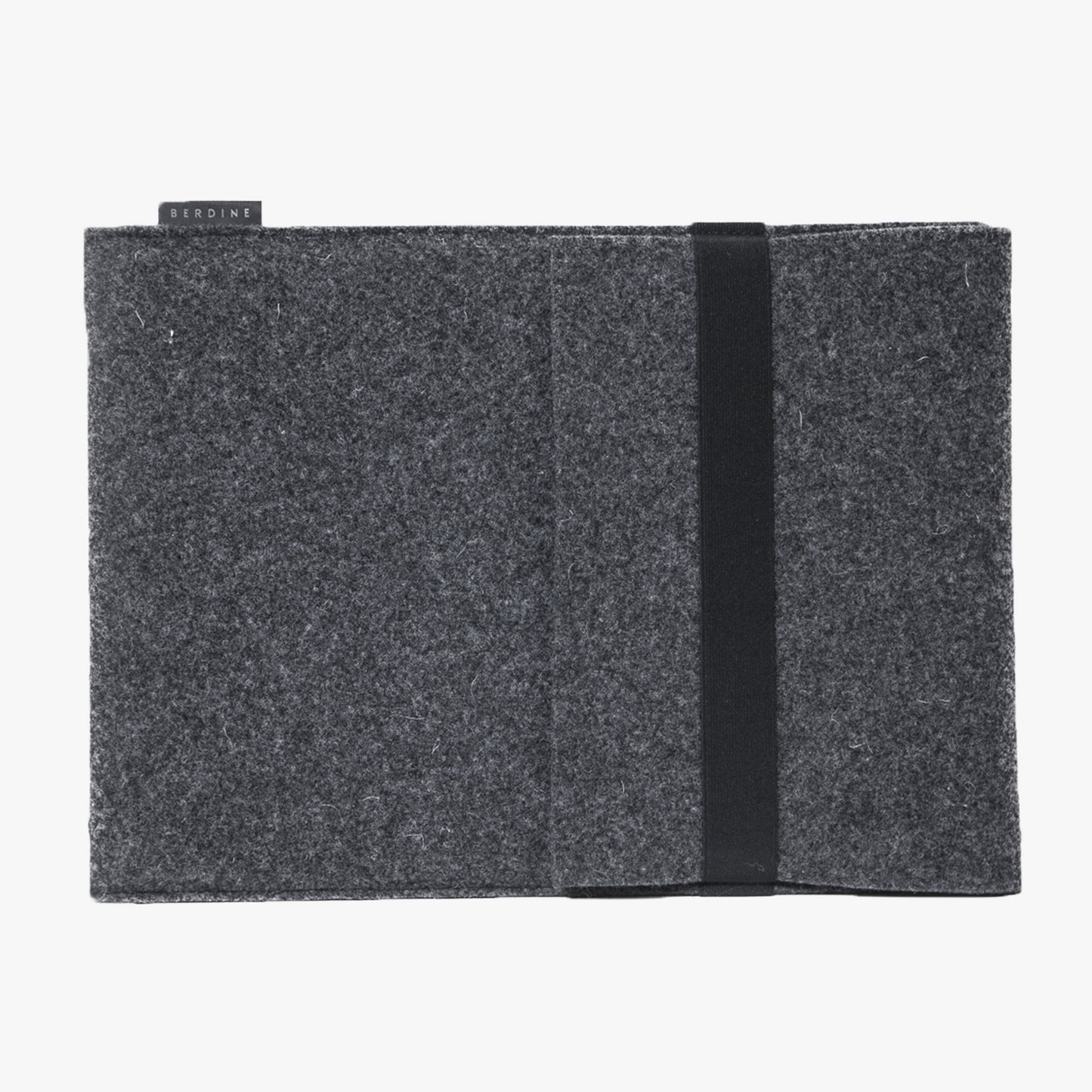Felt Wool Computer Sleeve 15" in Dark Grey