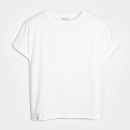 Cris Organic Cotton T-Shirt in White