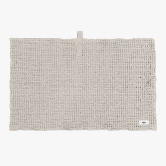 Big Waffle Bath Mat in Stone