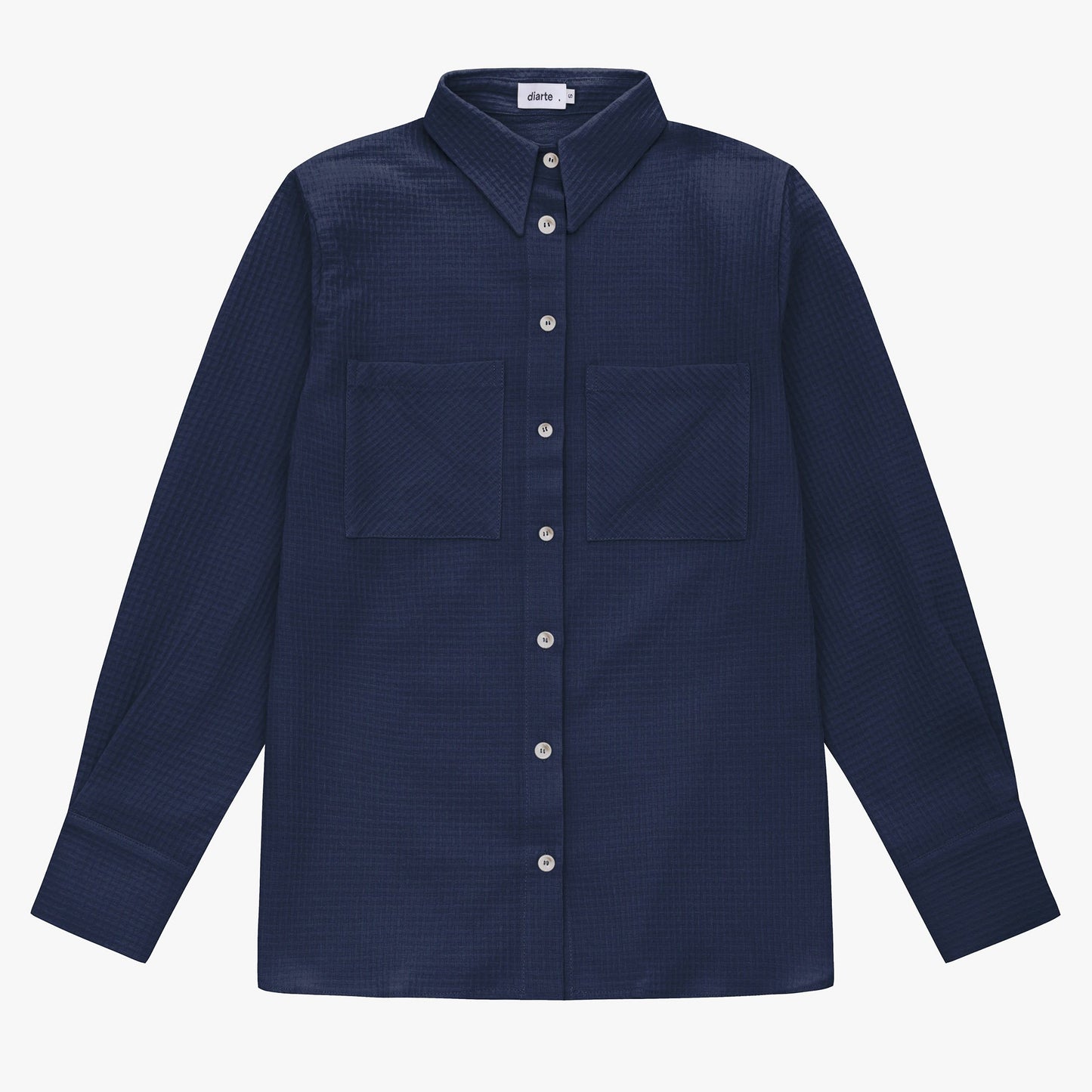 Pierre Organic Cotton Shirt in Indigo