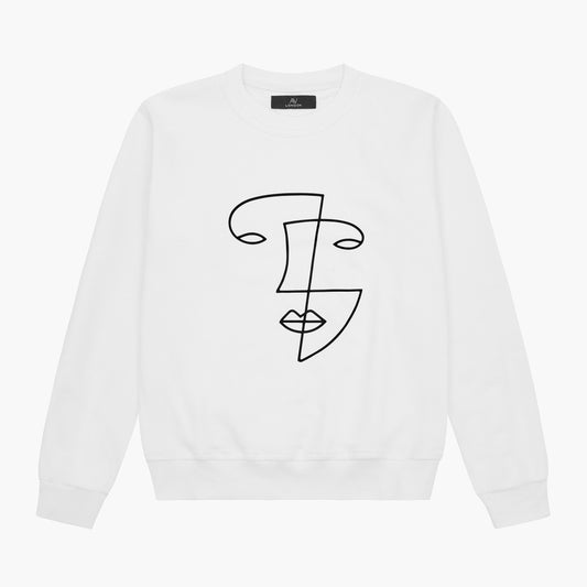 AV London x White Face Sweatshirt (Exclusive)