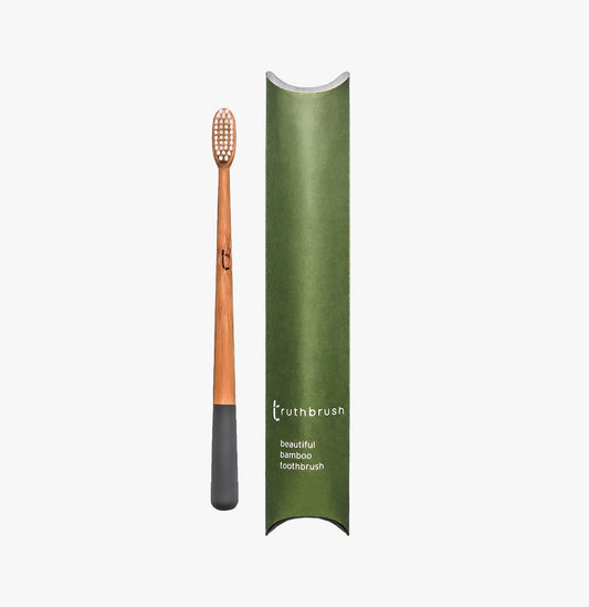 Bamboo Toothbrush in Storm Grey