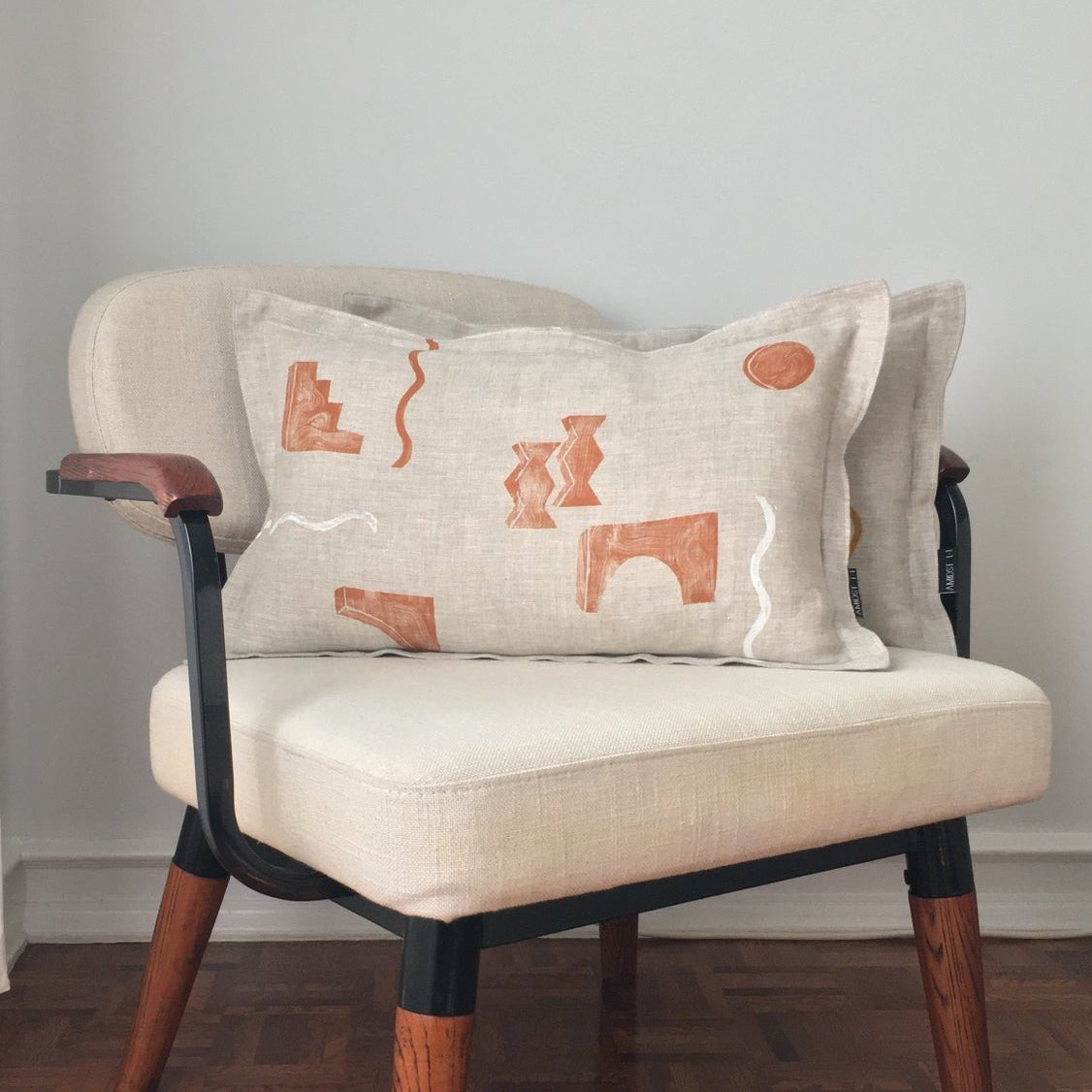 Limited Edition AL-GHARB Linen Cushion