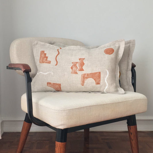 Limited Edition AL-GHARB Linen Cushion