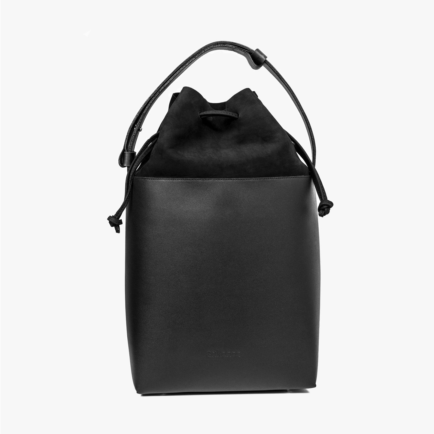 Leather Muse Bucket Bag