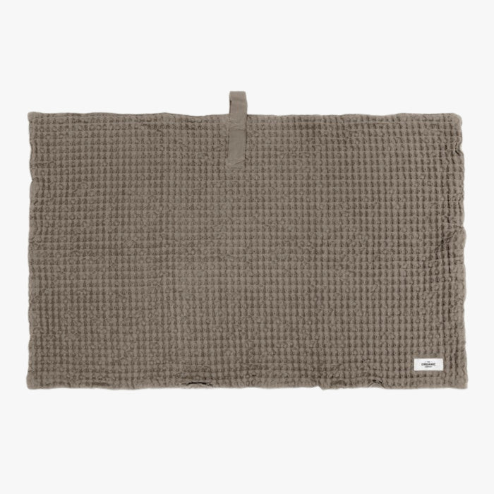 Big Waffle Bath Mat in Clay