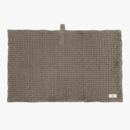 Big Waffle Bath Mat in Clay