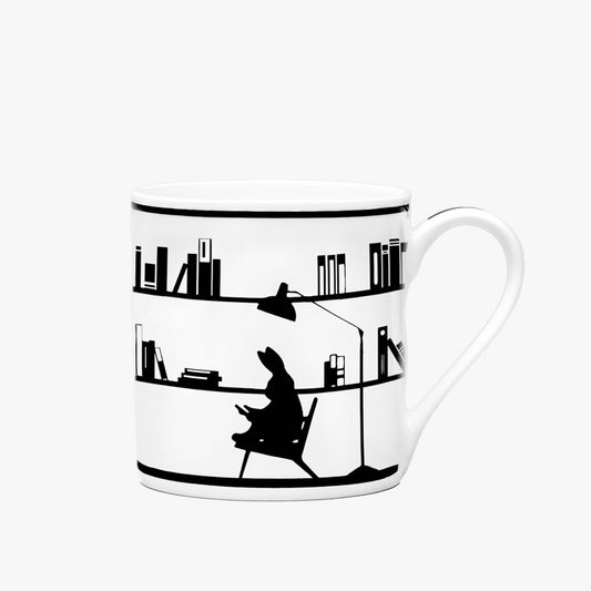 Reading Rabbit Mug