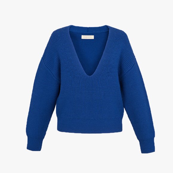Chunky V Neck Sweater
