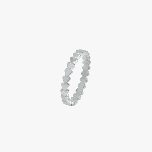 Always Forever Eternity Silver Ring