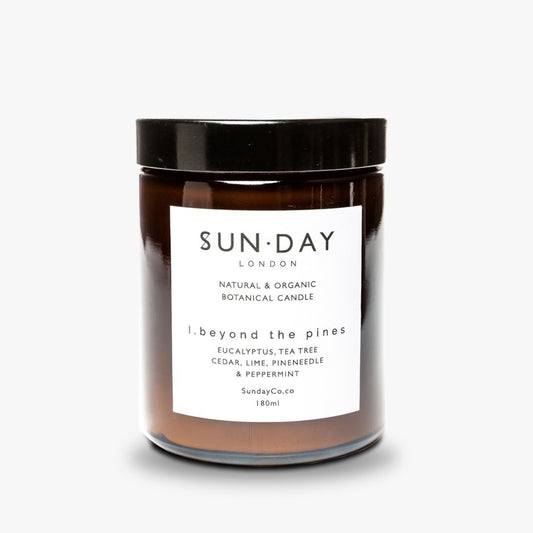 Beyond the Pines Scented Botanical Candle