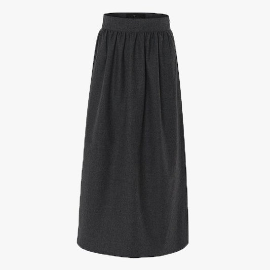 Wool Midi Skirt