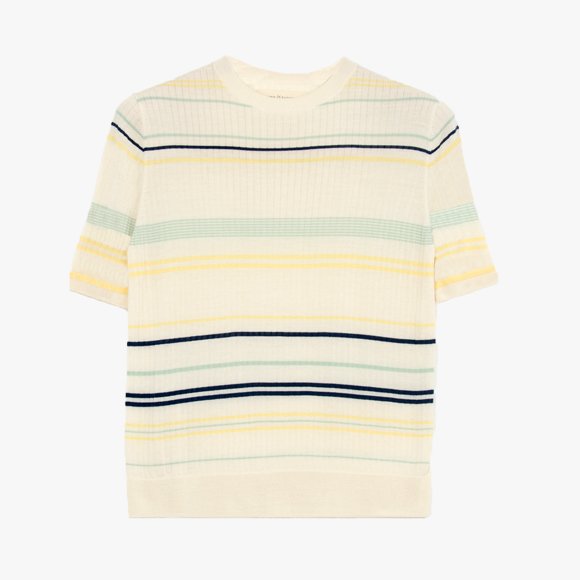 Striped Knitted T-shirt