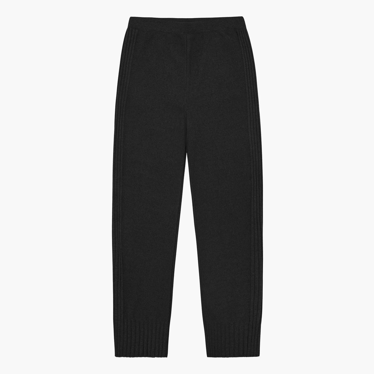 Luka Knitted Pants in Charcoal