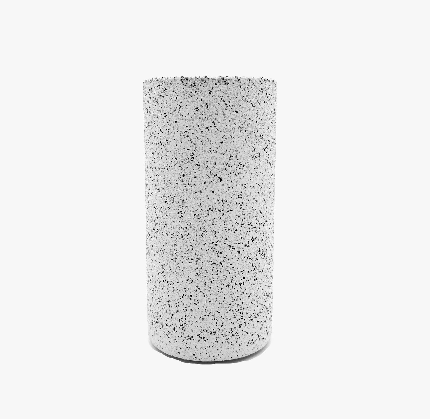 White Granite Vase