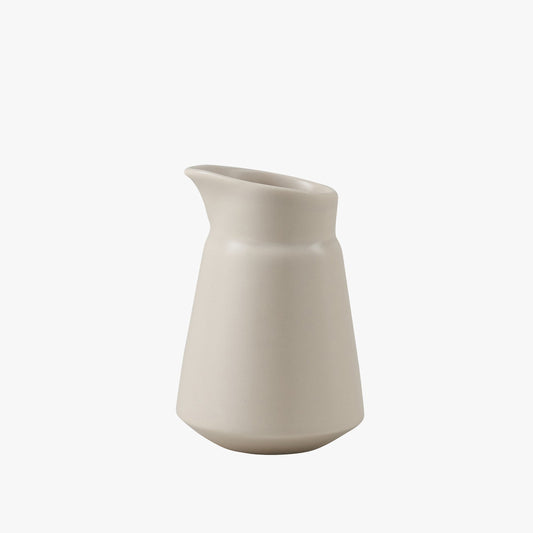 Matt Greige Ceramic Milk Jug