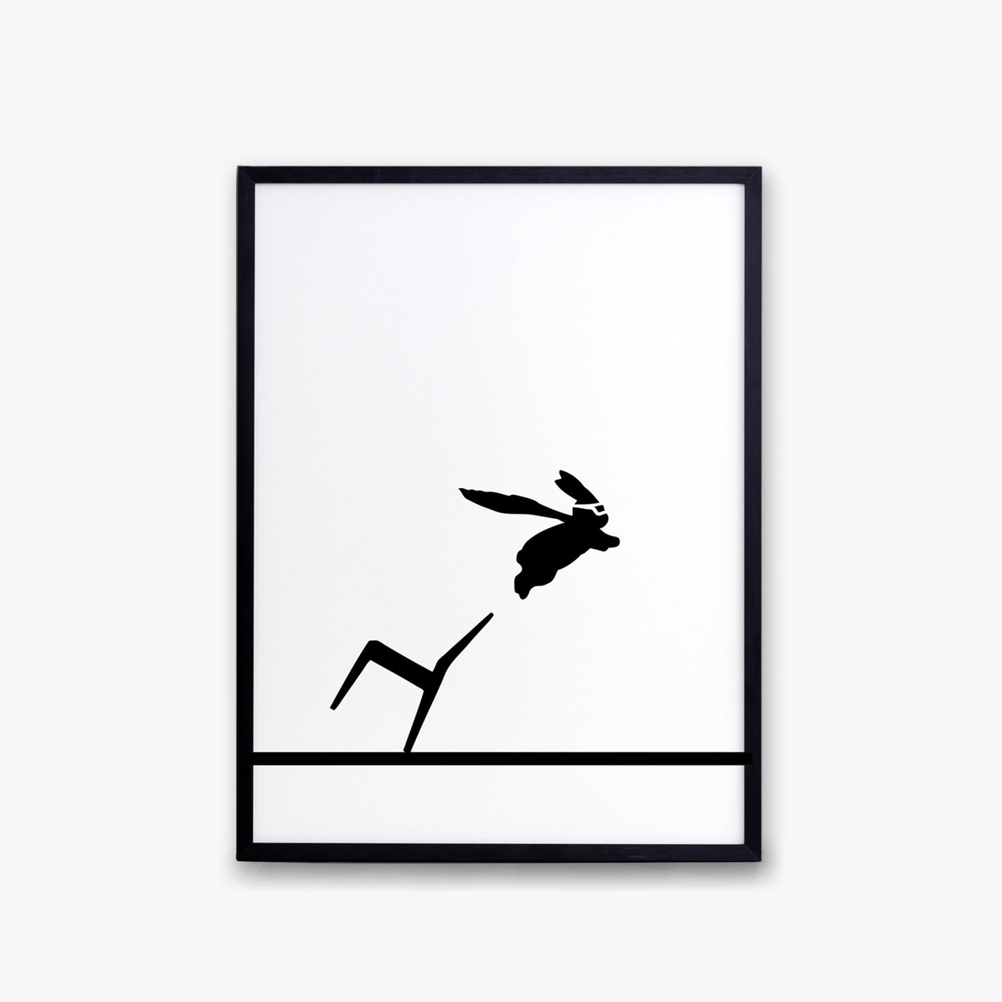 Superhero Rabbit Print