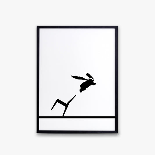Superhero Rabbit Print
