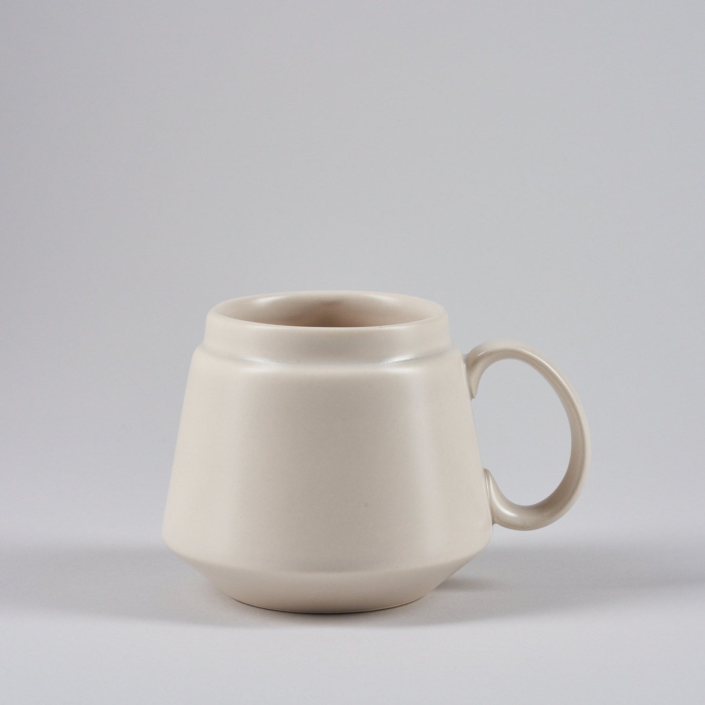 Matt Greige Ceramic Mug