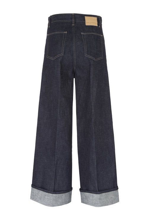Wide Leg Japanese Selvedge Jeans