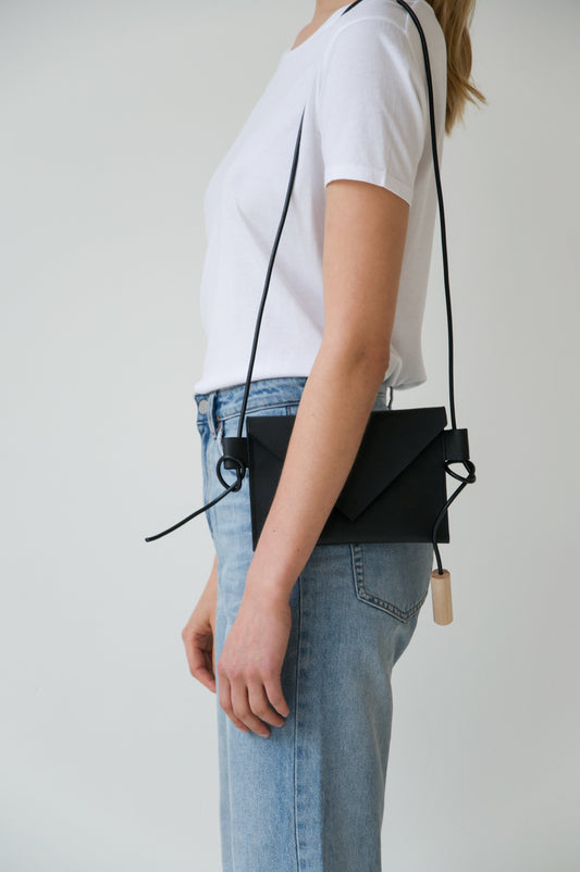 Water Resistant Leather Mini Bag