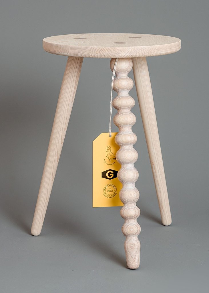 Perfectly Imperfect Ash Stool