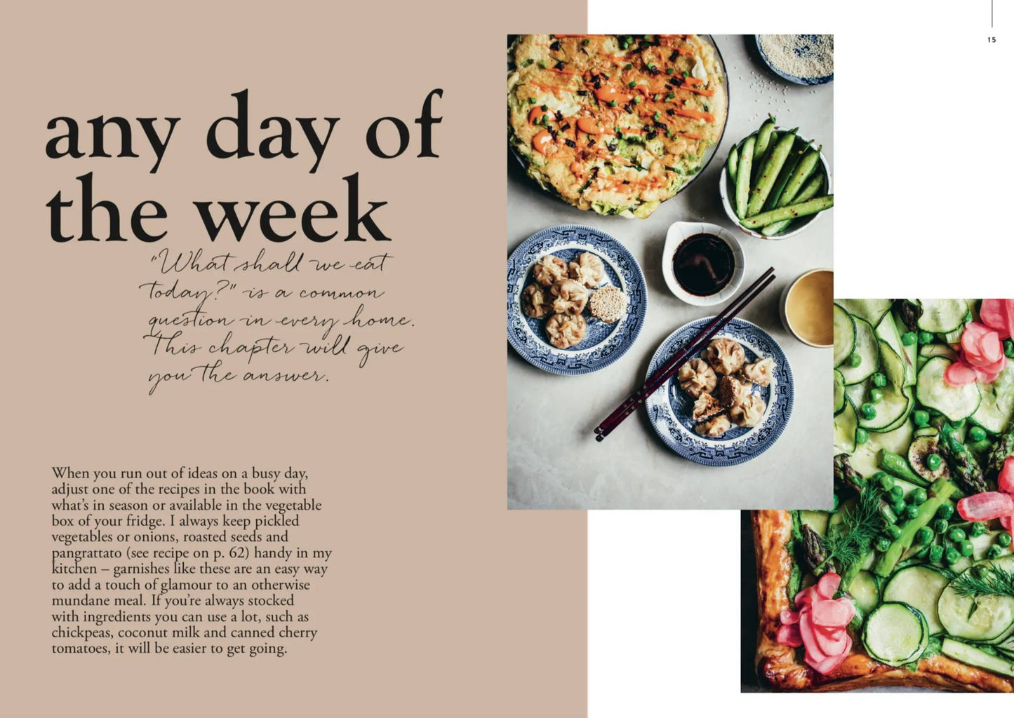 Veggies, Everyday of The Week Cookbook