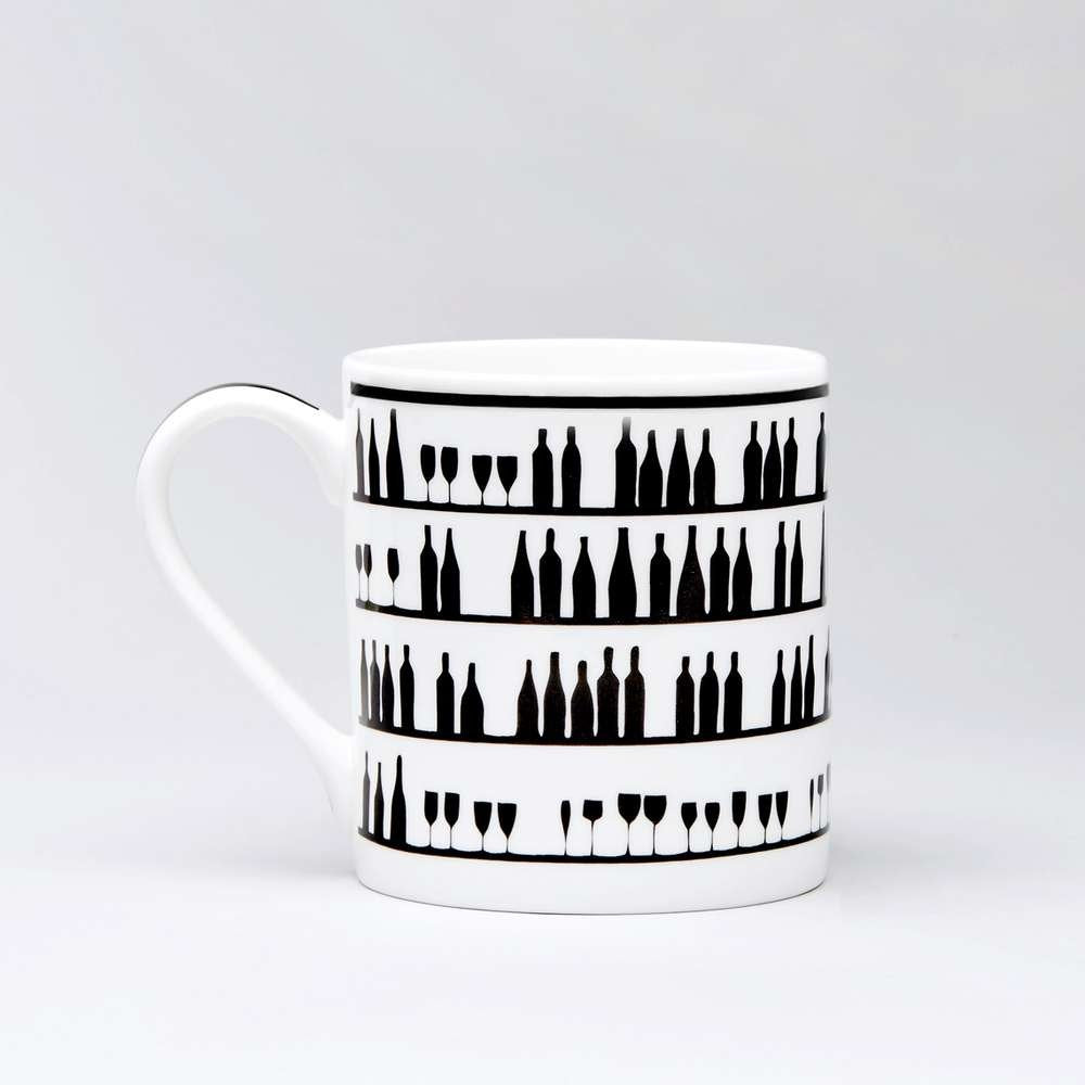 Wine Tasting Rabbit Mug