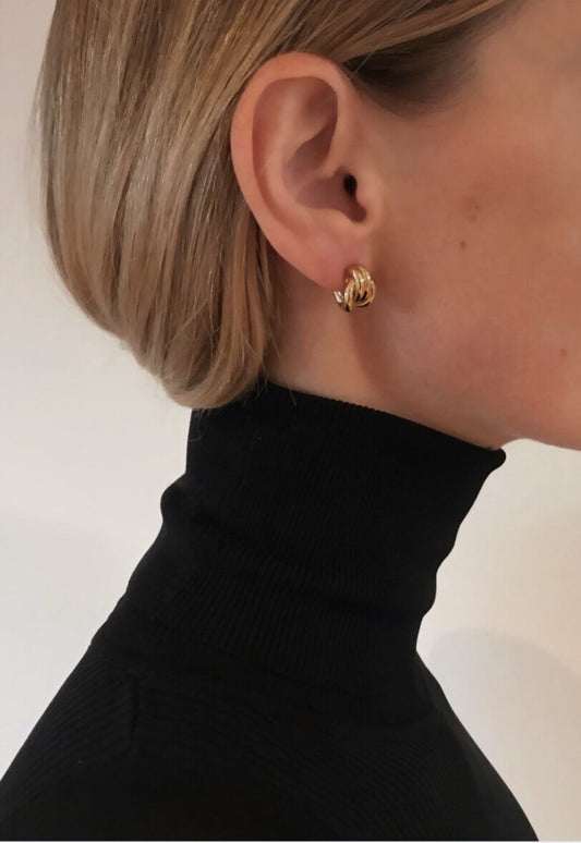 Marta Earrings in Gold