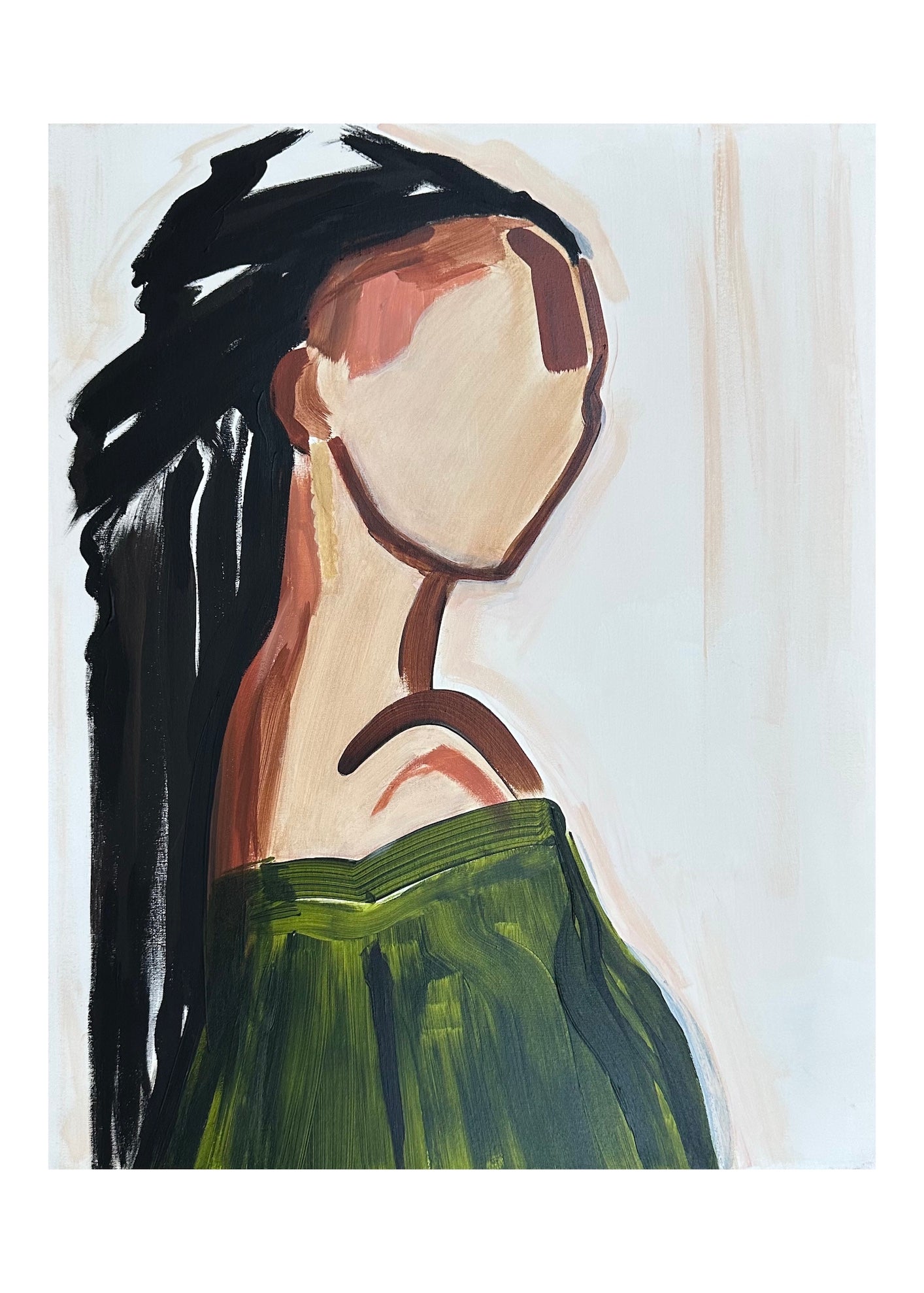 Over The Shoulder Print