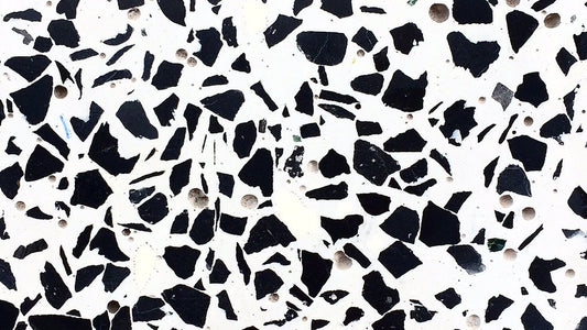 Hexagonal Terrazzo Side Table