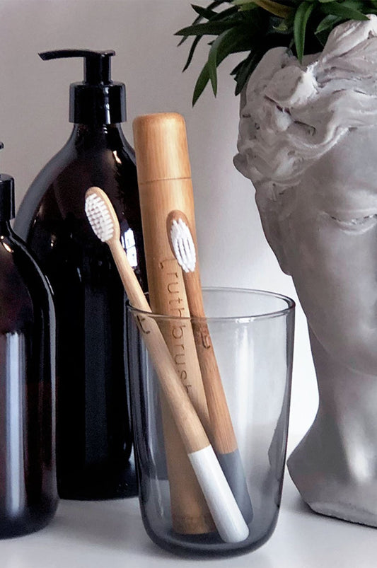 Bamboo Toothbrush in Storm Grey