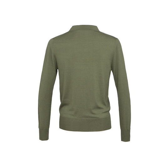 Long Sleeve Merino Polo Shirt
