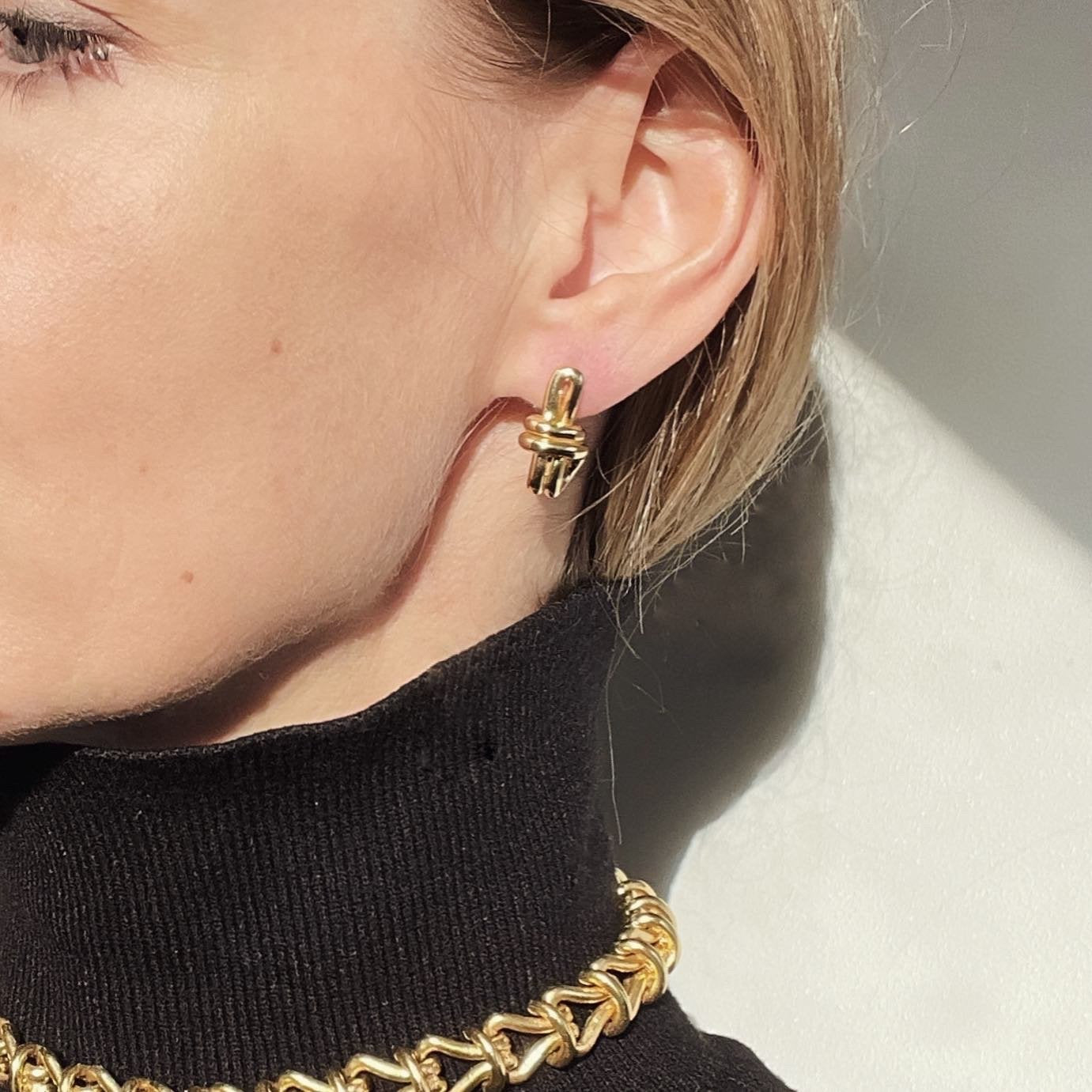 Pablo Earrings in Gold