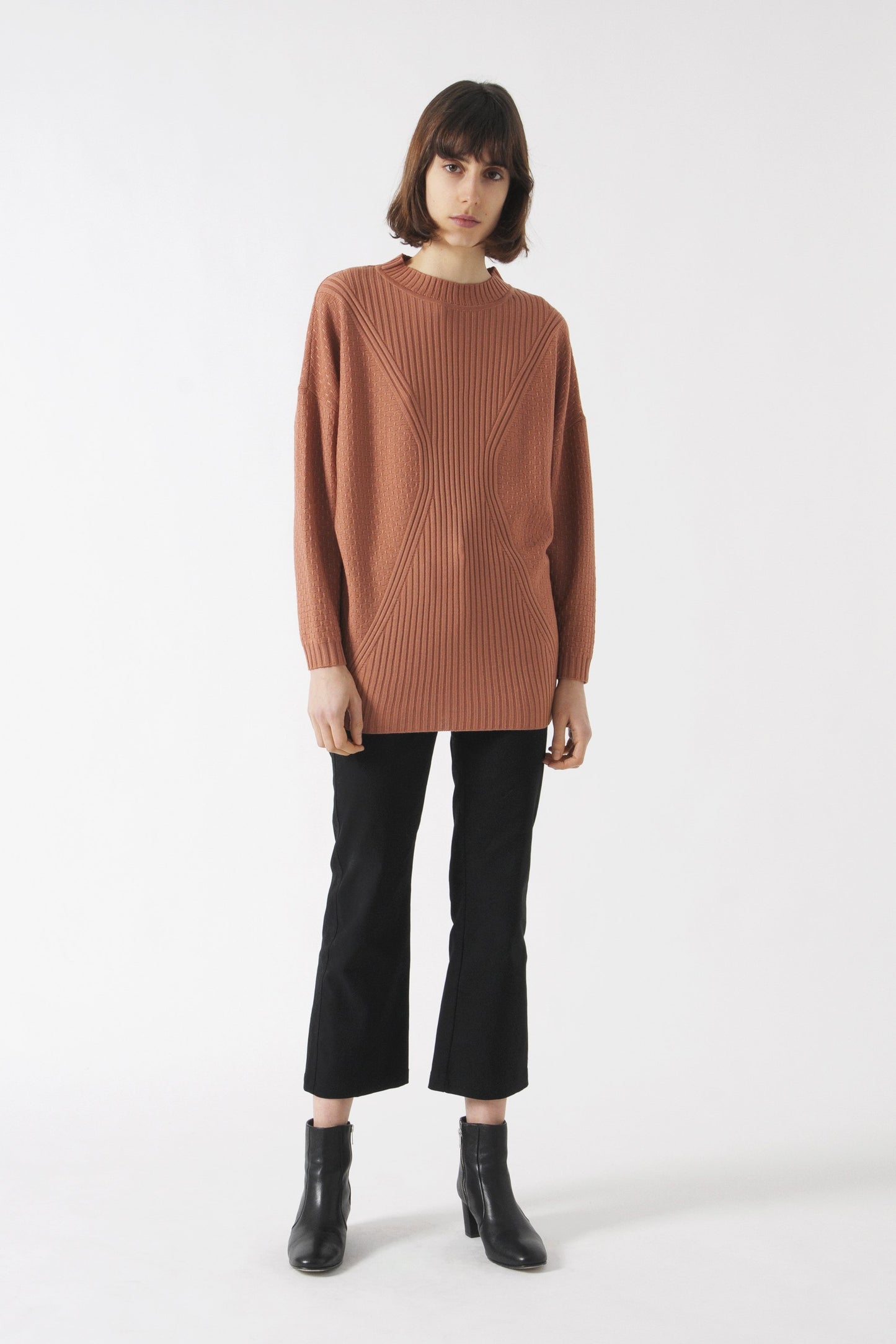 Textured Merino Sweater