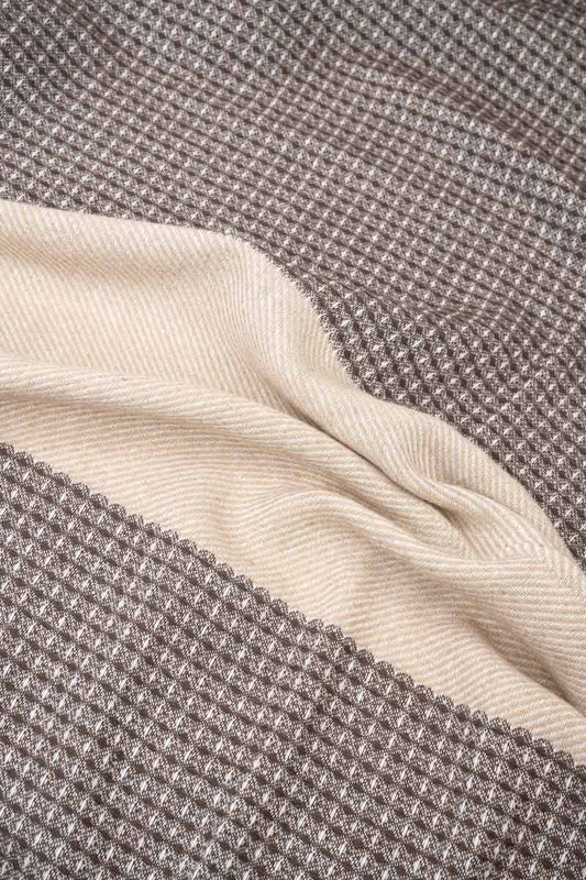 Recycled Cotton Waffle Throw