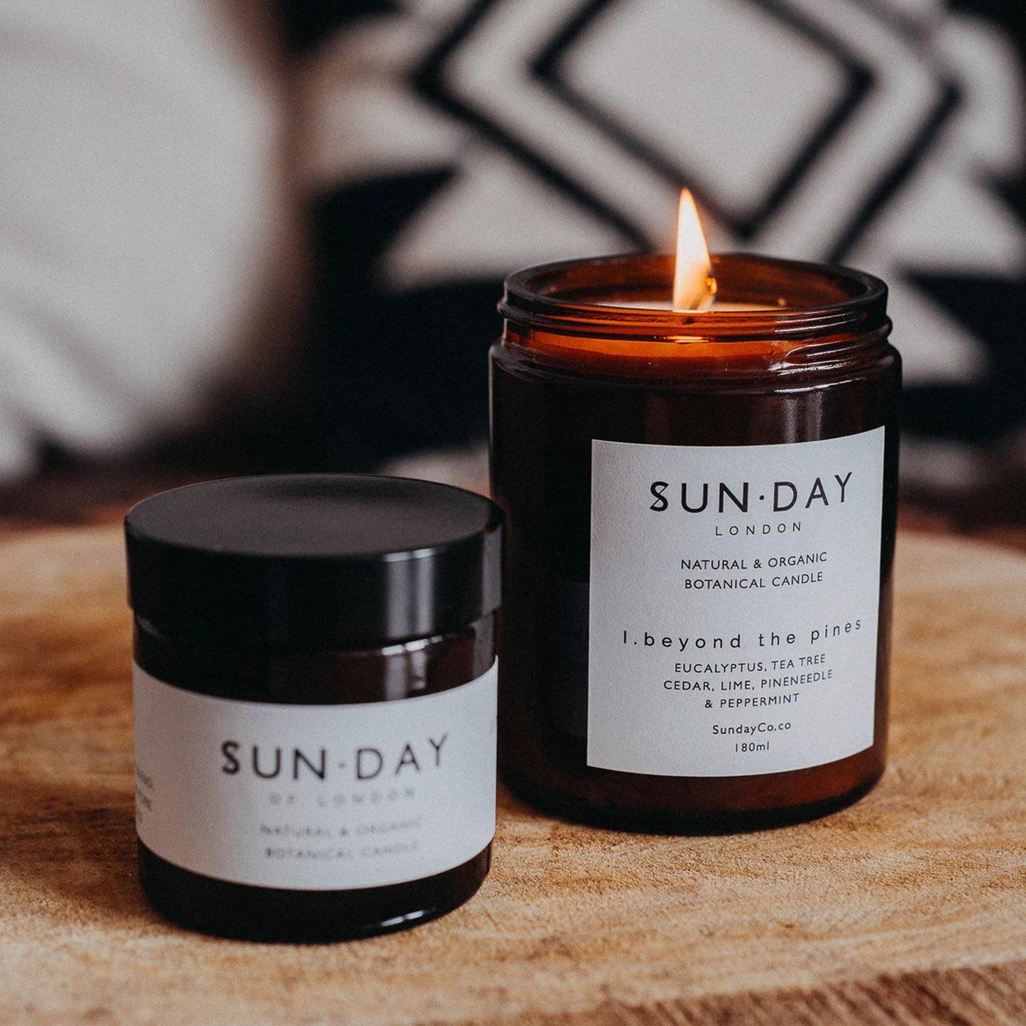 Beyond the Pines Scented Botanical Candle