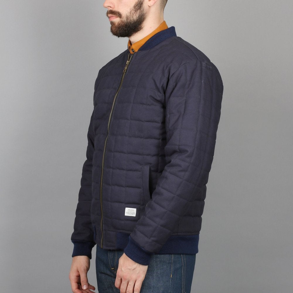 Quilted Bomber Jacket