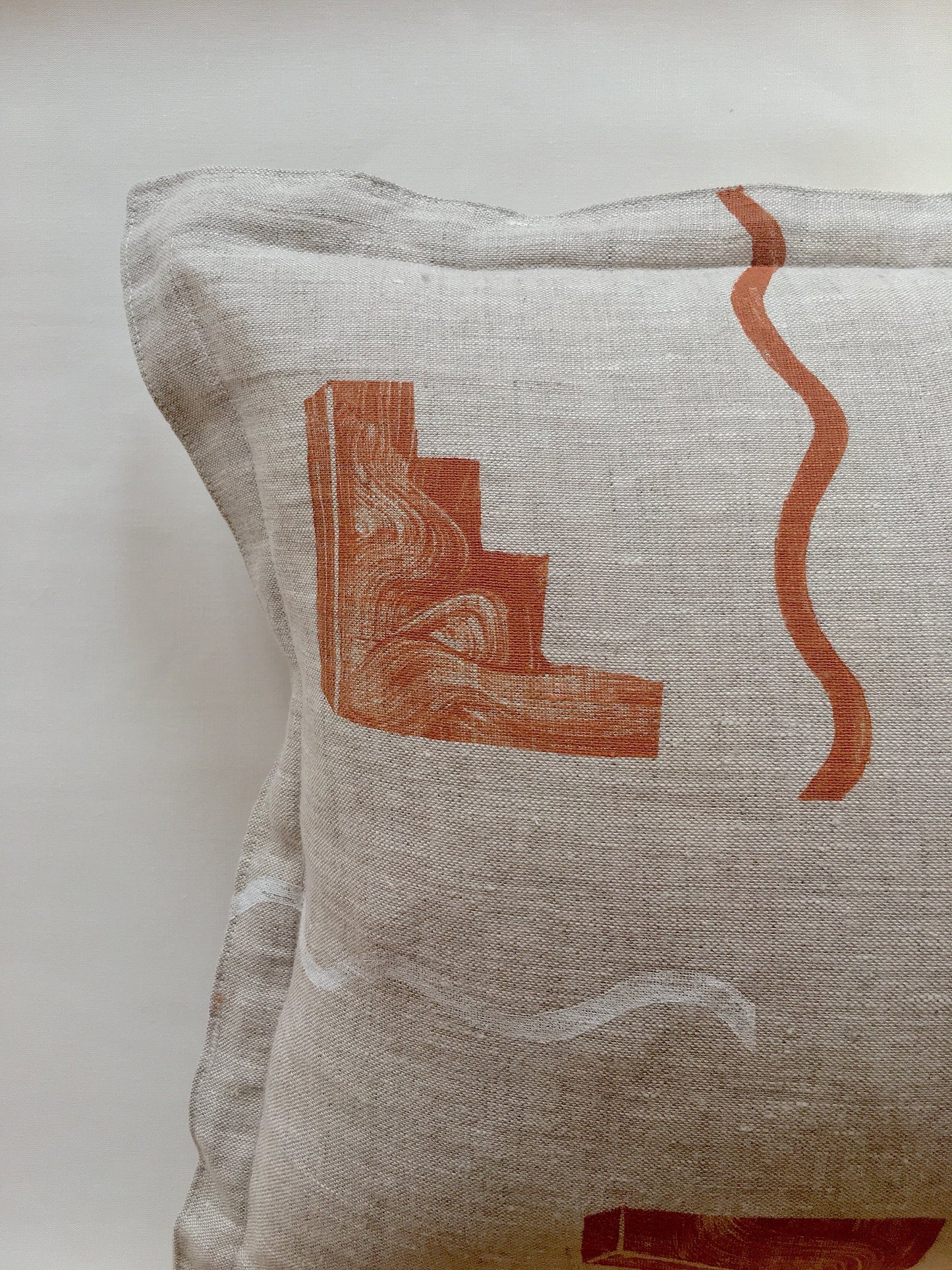 Limited Edition AL-GHARB Linen Cushion